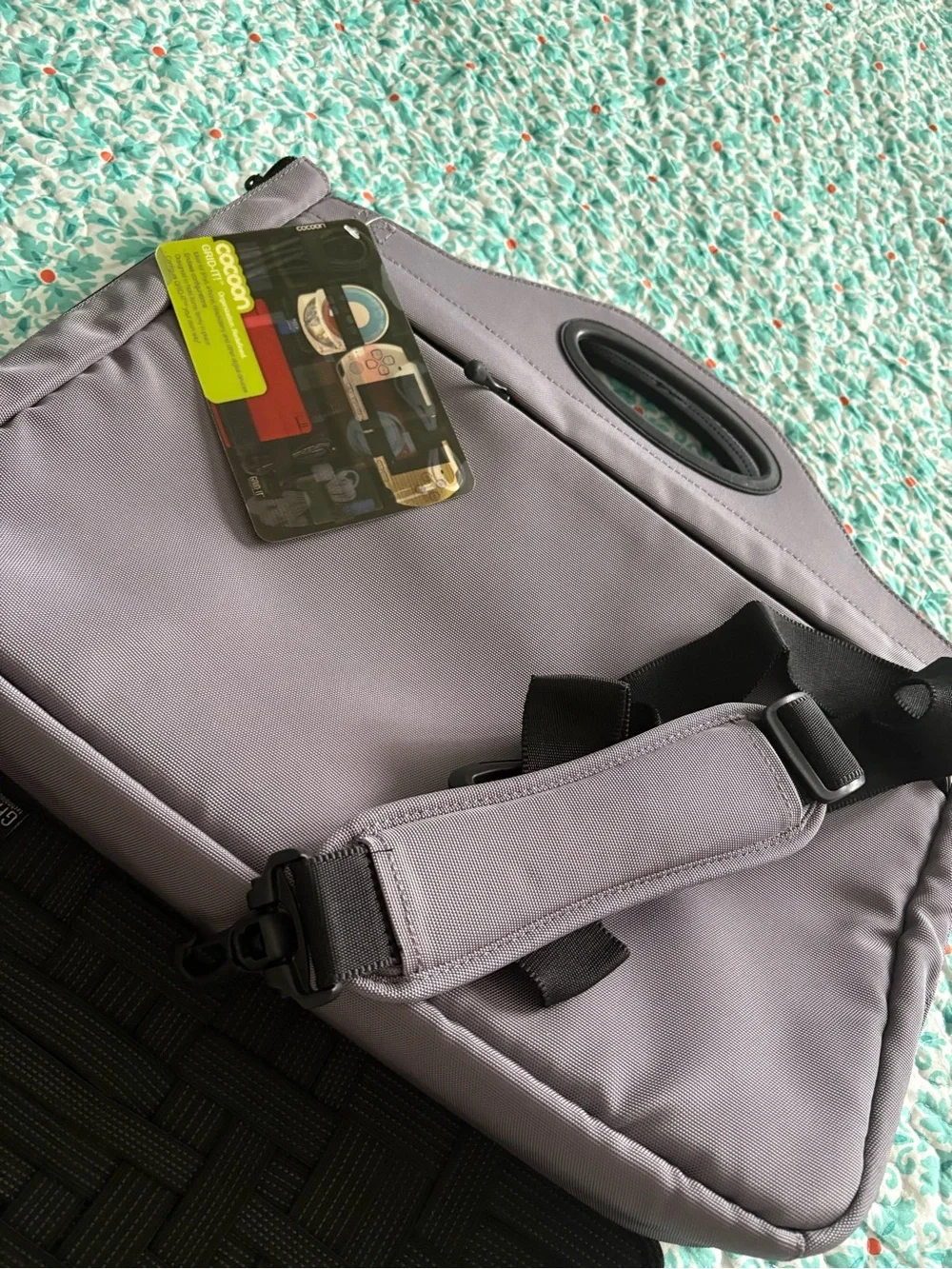 Cocoon Gray Laptop Messenger Bag - Organizer NEW